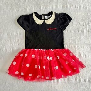 GAP Black and Red Polka Dot Kids Dress